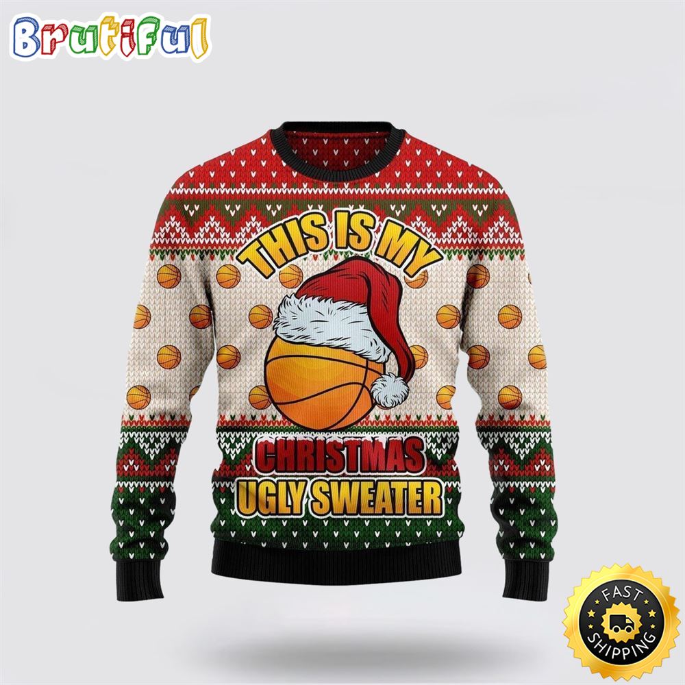 Basketball Ugly Christmas Sweater Christmas Gift For That Everyone Will Love