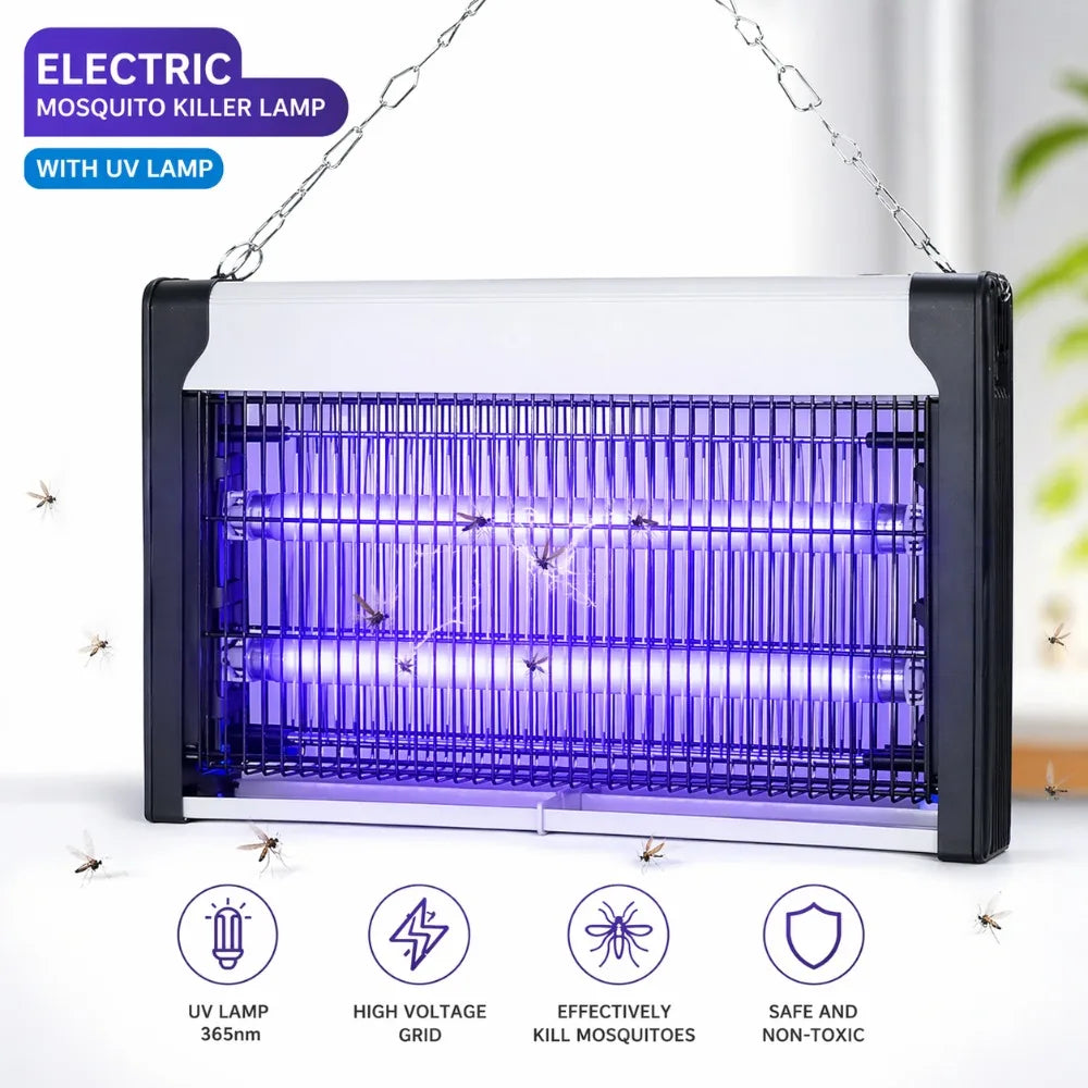JOYINLED Mosquito Killer Lamp with UV Lights Fly Bug Zapper 20W 30W 40W Indoor Insect Killer Anti Mosquito Repellent Fly Trap
